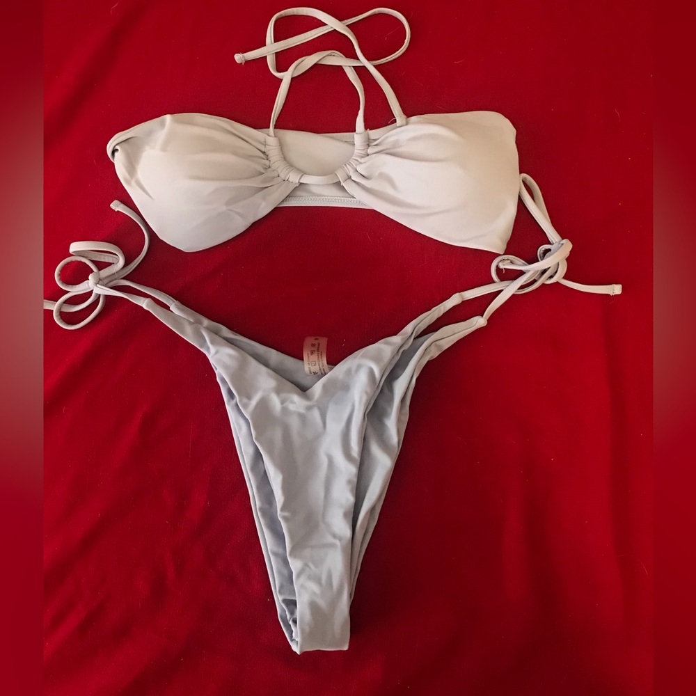 Swimsuit. Size M. Color Blue. From SHEIN. Never worn.